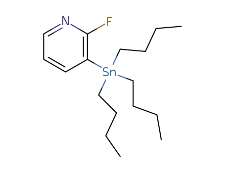2-FLUORO-3- (TRIBUTYLSTANNYL) 피리딘