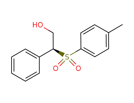 Molecular Structure of 1112431-10-3 ((S)-2-phenyl-2-tosylethanol)