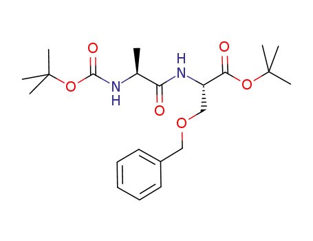 (S)-3-benzyloxy-2-((S)-2-tert-butoxycarbonylaminopropionylamino)propionic acid tert-butyl ester