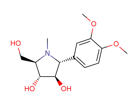 (2R,3R,4R,5R)-2-(3,4-dimethoxyphenyl)-5-(hydroxymethyl)-1-methylpyrrolidine-3,4-diol