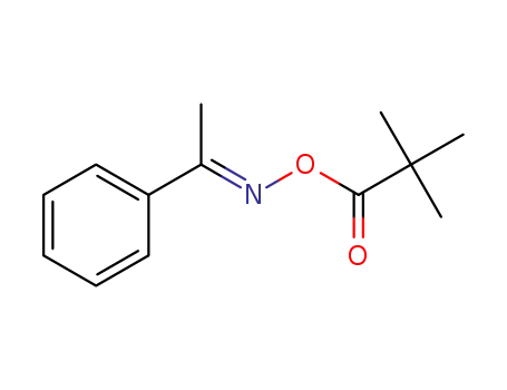 (E)-1-phenylethan-1-one O-pivaloyl oxime