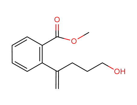 methyl 2-(5'-hydroxypent-1'-en-2'-yl)benzoate