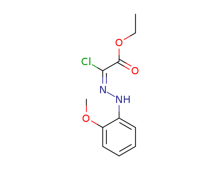 Acetic acid, 2-chloro-2-[2-(2-Methoxyphenyl)hydrazinylidene]-, ethyl ester