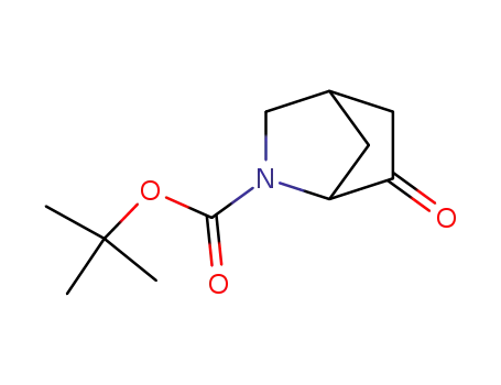 Molecular Structure of 198835-04-0 (6-OXO-2-AZA-BICYCLO[2.2.1]HEPTANE-2-CARBOXYLIC ACID TERT-BUTYL ESTER)