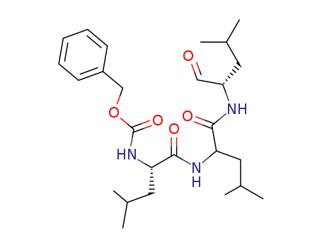 {1-[1-(1-formyl-3-methylbutylcarbamoyl)-3-methylbutylcarbamoyl]-3-methylbutyl}carbamic acid benzyl ester