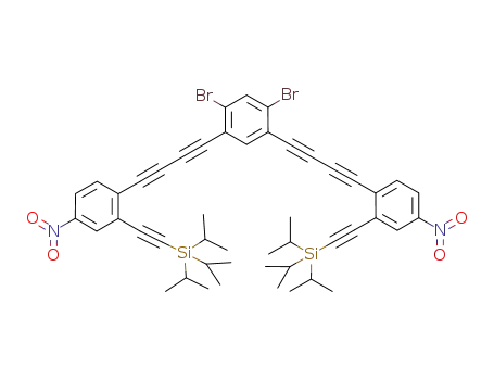 C<sub>48</sub>H<sub>50</sub>Br<sub>2</sub>N<sub>2</sub>O<sub>4</sub>Si<sub>2</sub>
