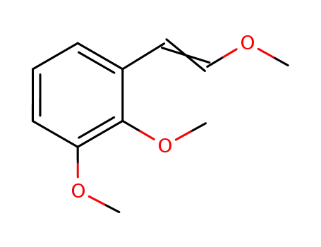 1,2-dimethoxy-3-[2-methoxyethenyl]benzene