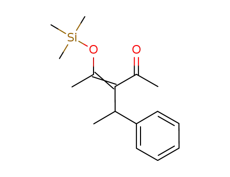 3-(1-phenylethyl)-4-(trimethylsilyloxy)pent-3-en-2-one