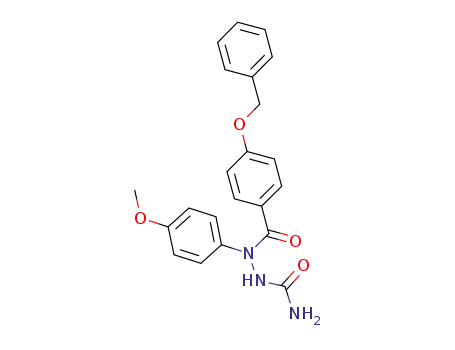 2-(4-(benzyloxy)benzoyl)-2-(4-methoxyphenyl)-hydrazinecarboxamide