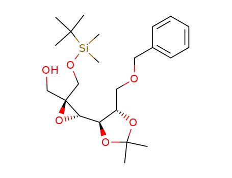 [(2S,3S)-3-((4R,5S)-5-Benzyloxymethyl-2,2-dimethyl-[1,3]dioxolan-4-yl)-2-(tert-butyl-dimethyl-silanyloxymethyl)-oxiranyl]-methanol