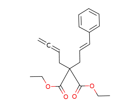 (E)-diethyl 2-(buta-2,3-dienyl)-2-cinnamylmalonate