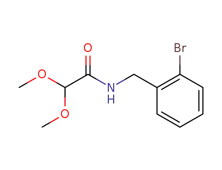 N-[(2-bromophenyl)methyl]-2,2-dimethoxyacetamide