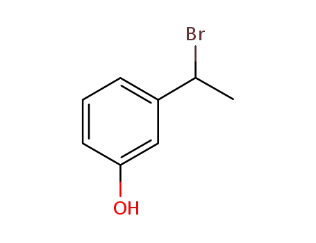 3-(1-bromoethyl)phenol