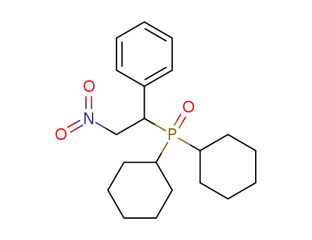 (1-dicyclohexylphosphinoyl-2-nitroethyl)benzene
