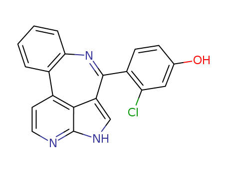 Phenol, 3-chloro-4-(4H-3,4,7-triazadibenz[cd,f]azulen-6-yl)-