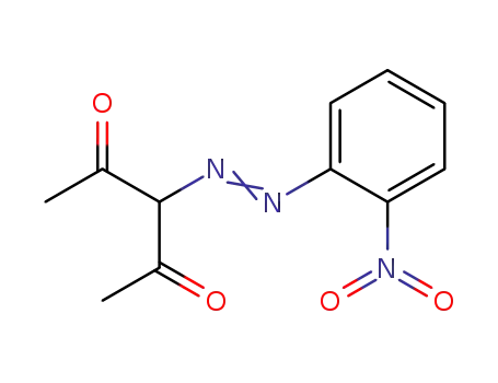 Molecular Structure of 75201-60-4 (pentane-2,3,4-trione 3-[(2-nitro-phenyl)-hydrazone])