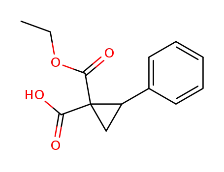 1-(ethoxycarbonyl)-2-phenylcyclopropanecarboxylic acid