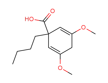 1-butyl-3,5-dimethylcyclohexa-2,5-diene-1-carboxylic acid