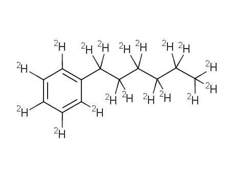 Molecular Structure of 634897-82-8 (N-HEXYLBENZENE-D18)