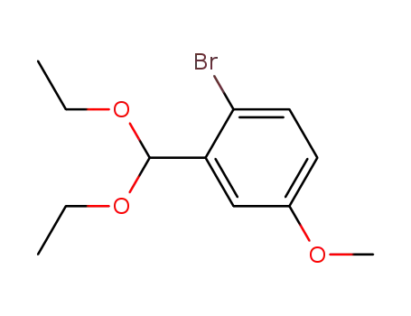 Benzene, 1-bromo-2-(diethoxymethyl)-4-methoxy-