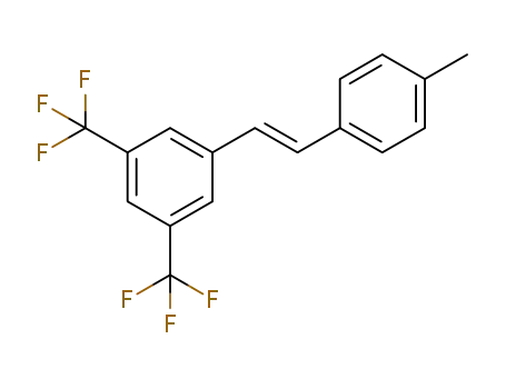 [2-(4-methylphenyl)-(E)-ethenyl]-3,5-di-(trifluoromethyl)-benzene