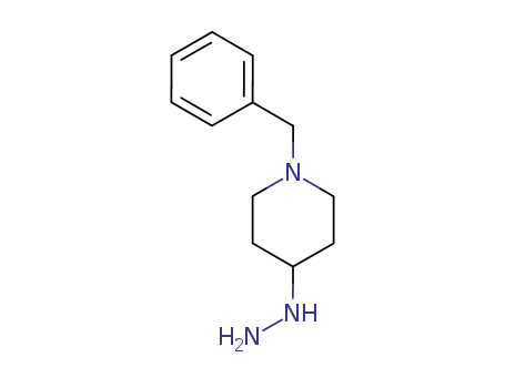 Molecular Structure of 180696-11-1 (1-benzyl-4-hydrazinylpiperidine)