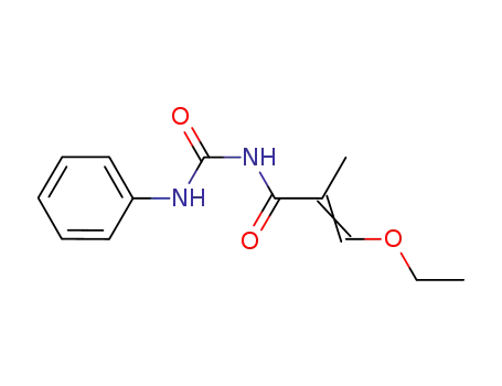1-(3-ethoxy-2-methylacryloyl)-3-phenylurea
