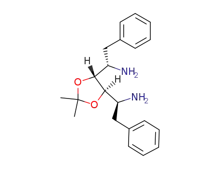 1-[5-(1-amino-2-phenyl-ethyl)-2,2-dimethyl-[1,3]dioxolan-4-yl]-2-phenyl-ethylamine