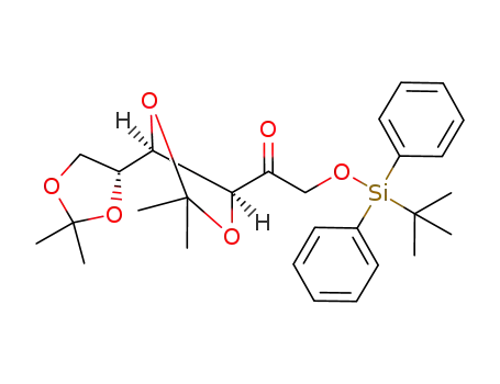 2-(tert-butyldiphenylsilyloxy)-1-((4R,4'R,5S)-2,2,2',2'-tetramethyl-4,4'-bi(1,3-dioxolan)-5-yl)ethanone