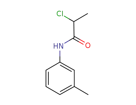 Molecular Structure of 111057-88-6 (2-CHLORO-N-(3-METHYLPHENYL)PROPANAMIDE)