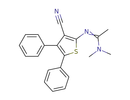 N'-(3-cyano-4,5-diphenyl-2-thienyl)-N,N-dimethylethanimidamide