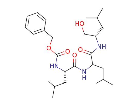 {1-[1-(1-hydroxymethyl-3-methylbutylcarbamoyl)-3-methylbutylcarbamoyl]-3-methylbutyl}carbamic acid benzyl ester