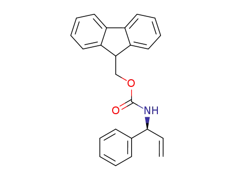 Molecular Structure of 1169852-67-8 ((S)-(9H-fluoren-9-yl)methyl 1-phenylallylcarbamate)