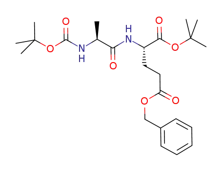 (S)-2-((S)-2-tert-butoxycarbonylaminopropionylamino)pentanedioic acid 5-benzyl ester 1-tert-butyl ester