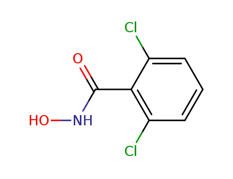 Molecular Structure of 2593-24-0 (Benzamide, 2,6-dichloro-N-hydroxy-)