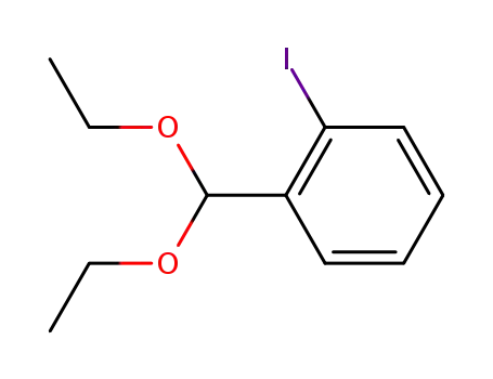 Molecular Structure of 39119-83-0 (o-iodobenzaldehyde diethyl acetal)