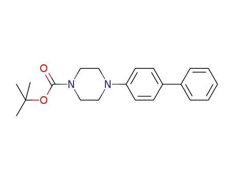 Molecular Structure of 681482-18-8 (t-butyl 4-([1,1′-biphenyl]-4-yl)piperazine-1-carboxylate)