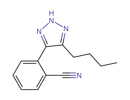 2-(5-butyl-2H-1,2,3-triazol-4-yl)benzonitrile