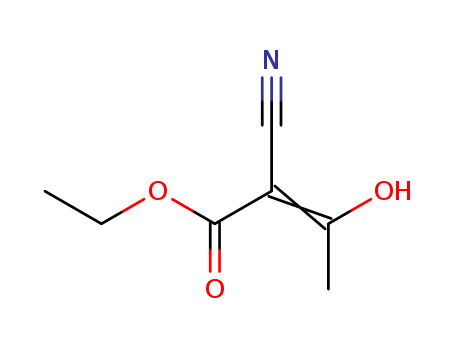 ethyl 2-cyano-3-hydroxybut-2-enoate