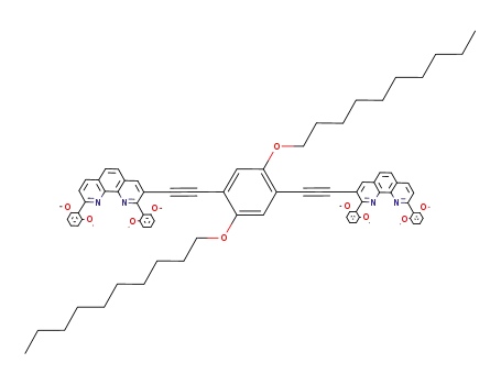 3-[2-[4-[2-[2,9-bis(2,6-dimethoxyphenyl)-1,10-phenanthrolin-3-yl]ethynyl]-2,5-bis(decyloxy)-phenyl]ethynyl]-2,9-bis(2,6-dimethoxyphenyl)[1,10]phenanthroline