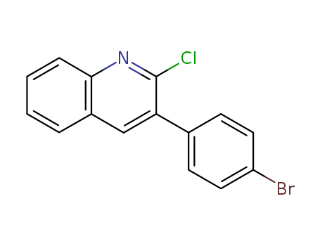 Quinoline, 3-(4-bromophenyl)-2-chloro-