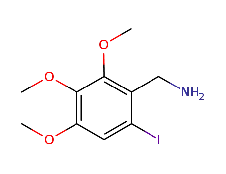 6-iodo-2,3,4-trimethoxybenzylamine