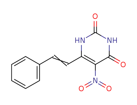 5-Nitro-6-styryl-pyrimidine-2,4-diol