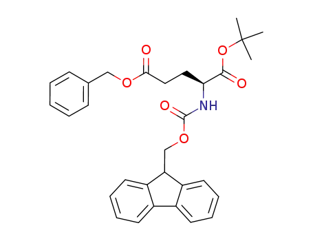 (S)-2-(9H-fluoren-9-ylmethoxycarbonylamino)pentanedioic acid 5-benzyl ester 1-tert-butyl ester