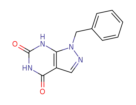 1-benzyl-1H-pyrazolo[3,4-d]pyrimidine-4,6-diol