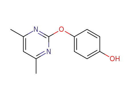 2-(4-hydroxyphenoxy)-4,6-dimethylpyrimidine