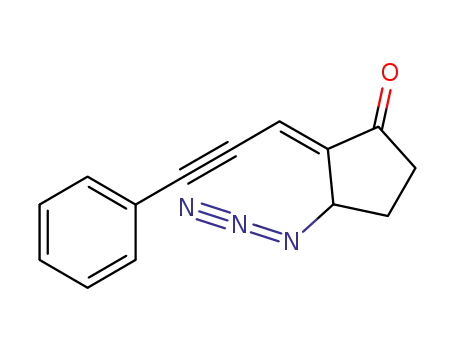 (E)-3-azido-2-(3-phenylprop-2-ynylidene)cyclopentanone