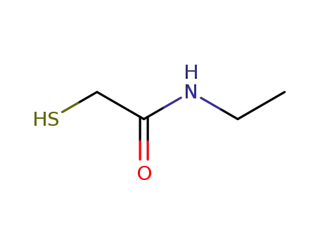 Molecular Structure of 20939-05-3 (Acetamide, N-ethyl-2-mercapto-)