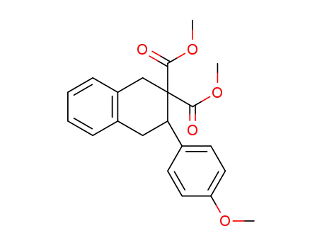 dimethyl 3-(4-methoxyphenyl)-3,4-dihydronaphthalene-2,2(1H)-dicarboxylate