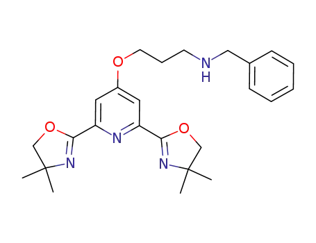 N-benzyl-3-[2,6-bis(4,4-dimethyloxazolin-2-yl)pyridine-4-yloxy]prop-1-ylamine
